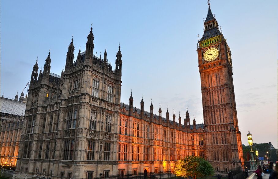 The houses of parliament 