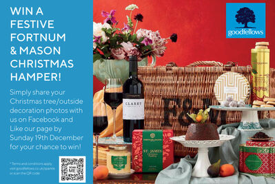 Win a festive fortnum and mason christmas hamper