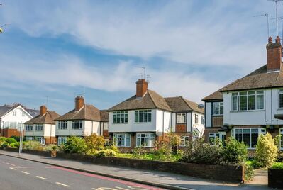 A row of houses