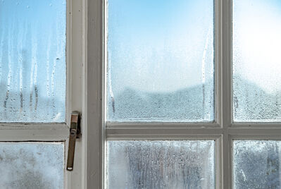 Condensation on a window