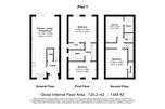 Floorplan for 441 Watercress Terraces, Plot 1, Commonside East