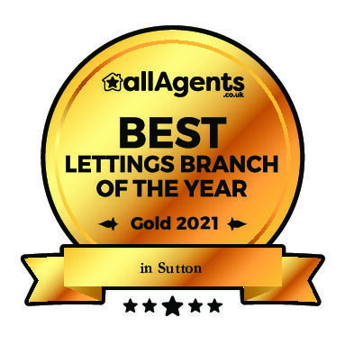 Gold award best lettings branch of the year