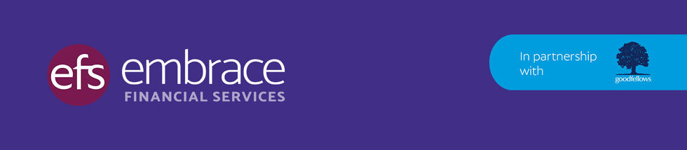 In partnership with embrace financial services